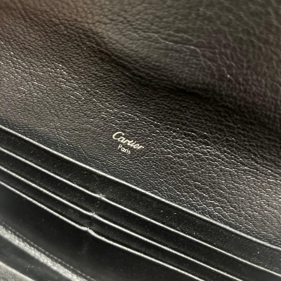 カルティエ　長財布　黒色
