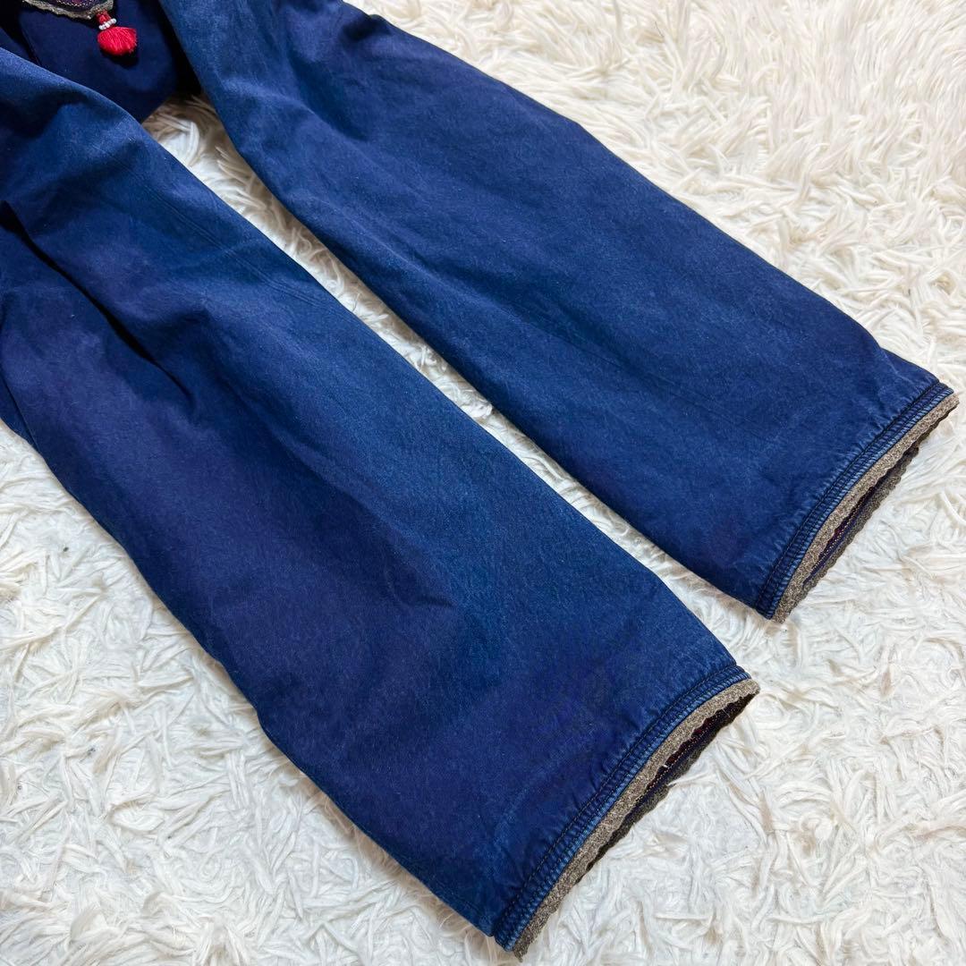 キャピタル　モンゴルコート　インディゴ　ウール