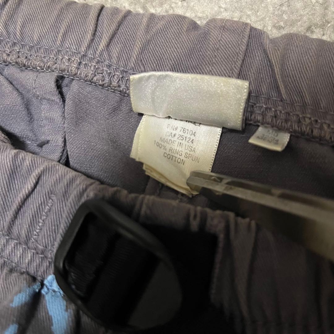 Gramicci 90s クライミングパンツ USA製 総柄 Gロゴ 初期 希少