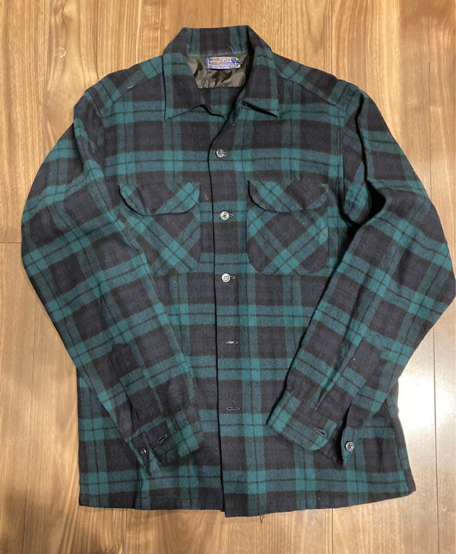 ペンドルトン PENDLETON ボードシャツ ブラックウォッチ S 1960
