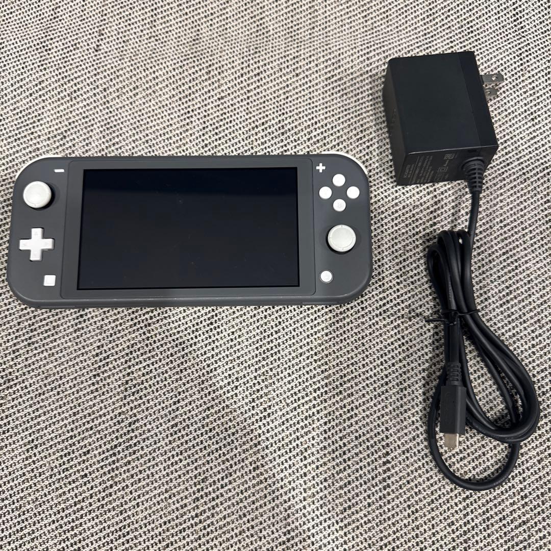 Nintendo Switch Lite グレー 本体&充電ケーブル