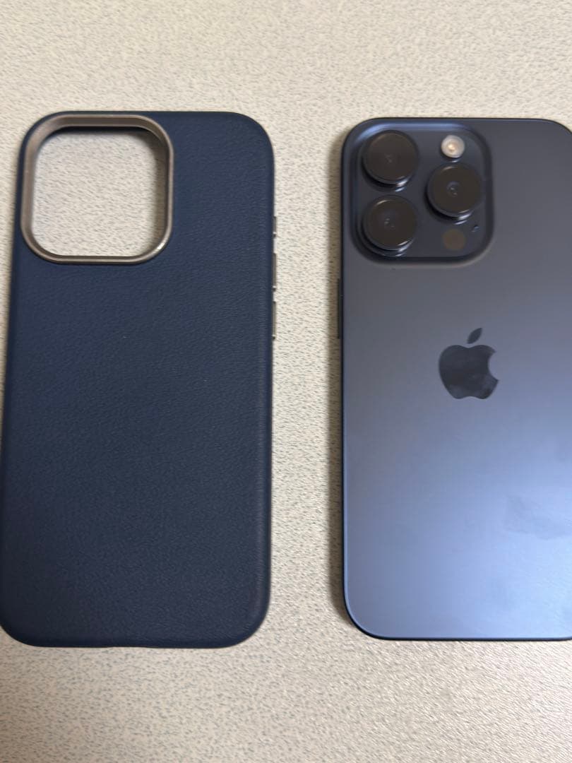 iPhone 15Pro 128GB本体 + ケース　フィルム付き