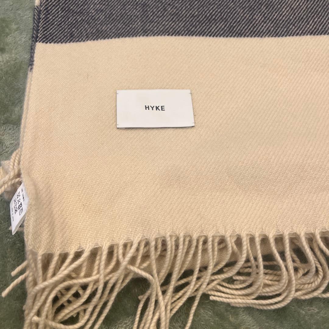 HYKE カシミア大判ブランケット