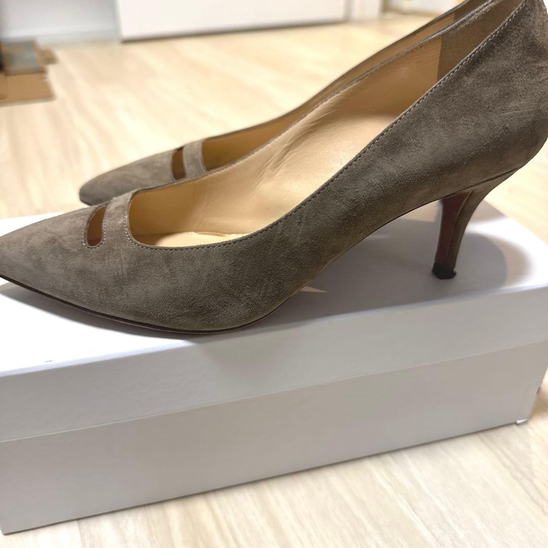 【PELLICO】スウェードパンプス
