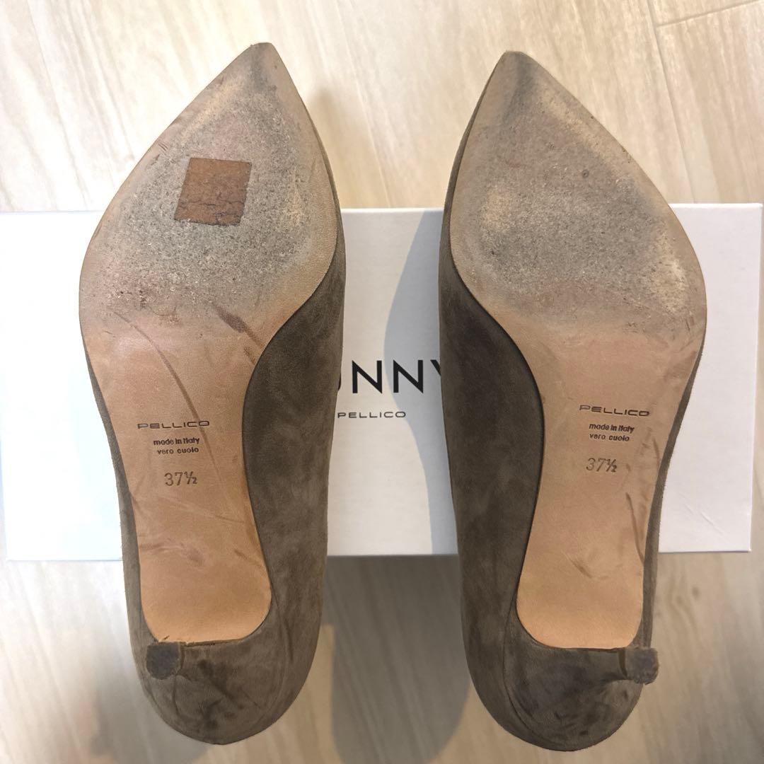 【PELLICO】スウェードパンプス