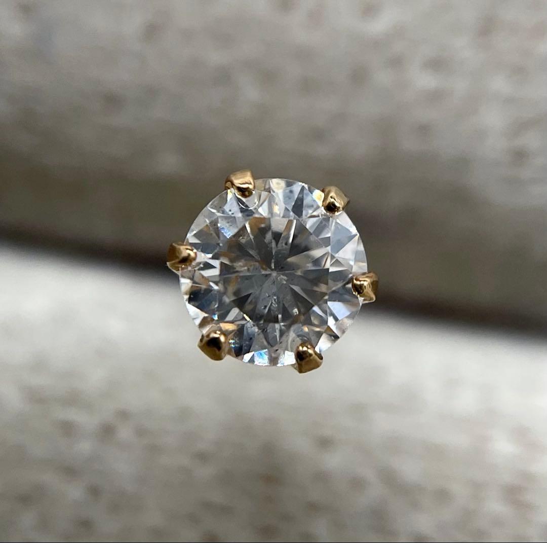 JA117★高級 ダイヤモンド0.424ct K18 ピアス