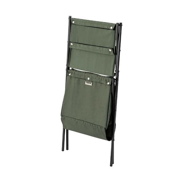アメリカン ミリタリー スリム 折りたたみ 薄型 スリム ラック 緑