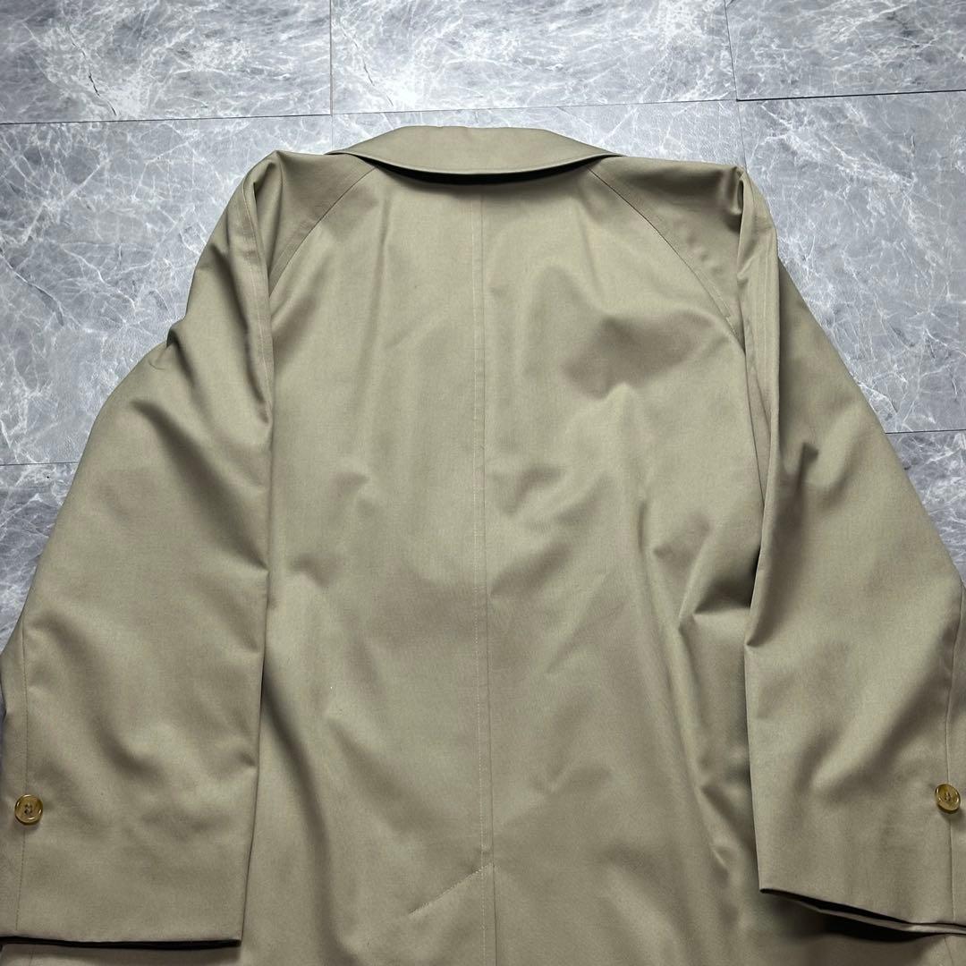 極美品♡バーバリー♡ステンカラーコート　ノバチェック ベージュ