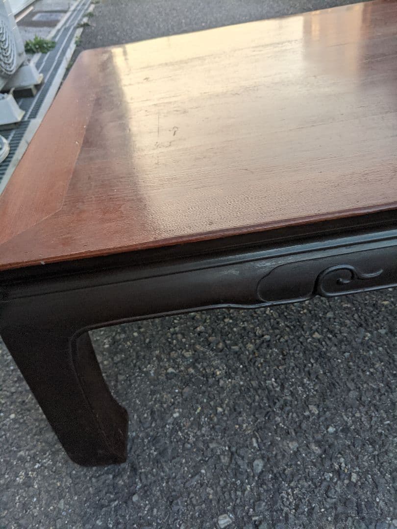 昭和レトロ ちゃぶ台 座敷机 ローテーブル センターテーブル 木製 座卓 和室