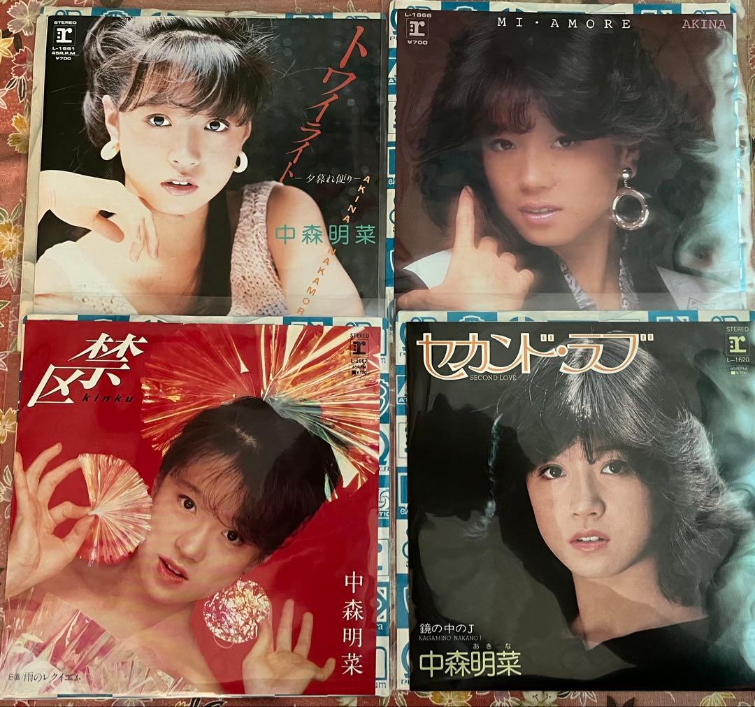 中森明菜 レコードセット 25枚セット