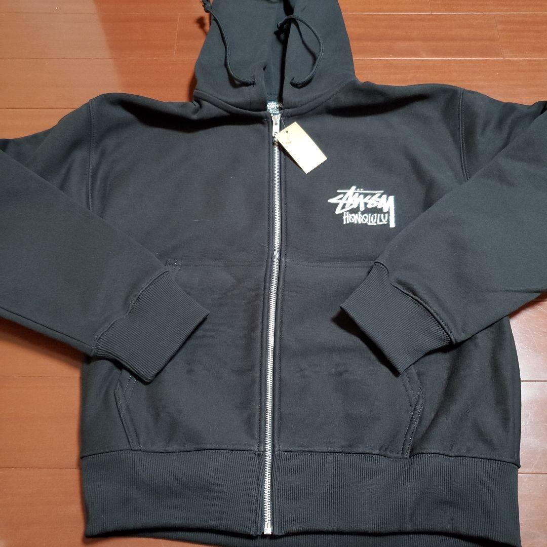 Stüssy ハワイ限定 HONOLULUブラック パーカー