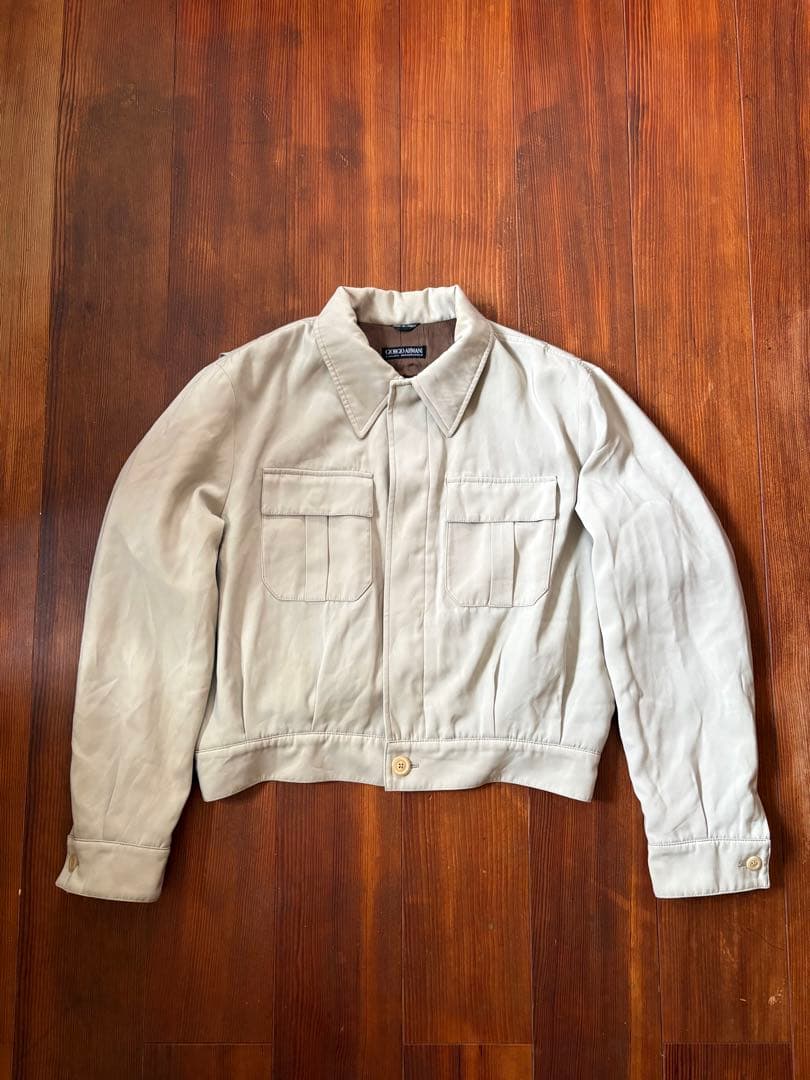 GIORGIO ARMANI イタリア製 wool jacket