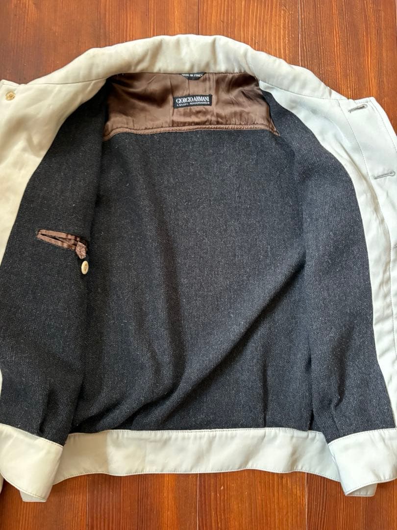 GIORGIO ARMANI イタリア製 wool jacket