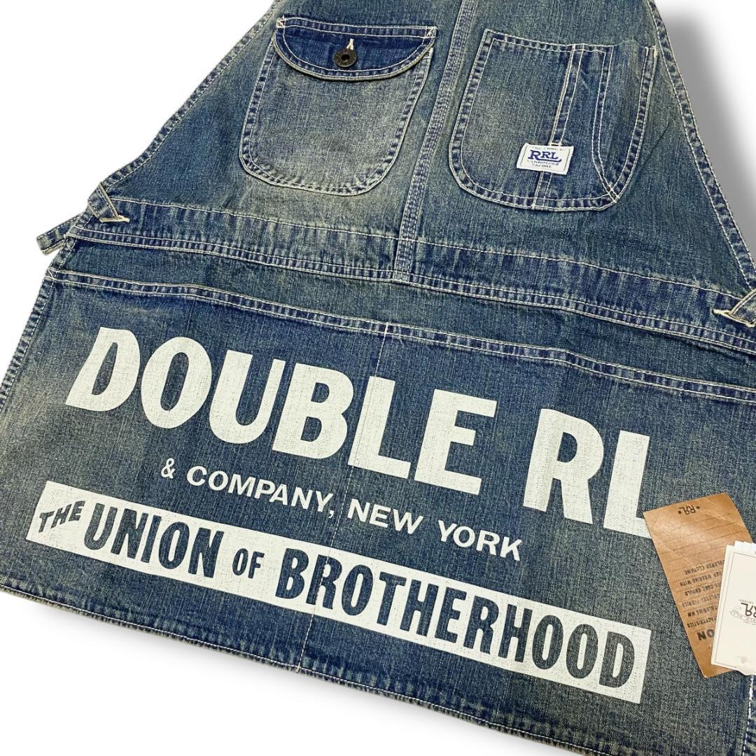 RRL DOUBLE RL　ダブルアールエル デニム エプロン カバーオール