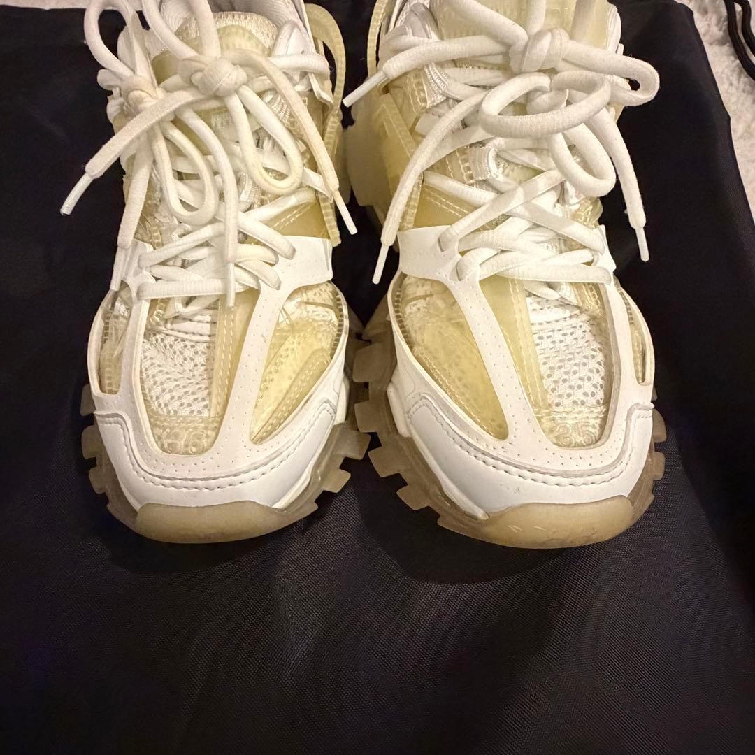 【希少】 BALENCIAGA バレンシアガ TRACK スニーカー 白