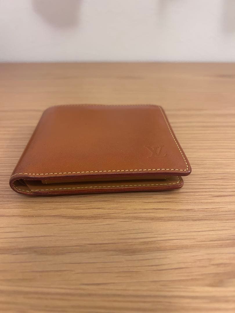 ⭐️希少⭐️ LOUIS VUITTON キャメル　二つ折り財布