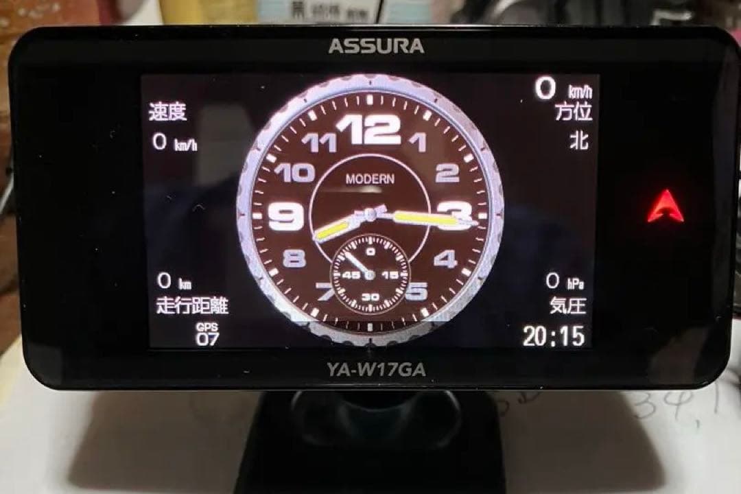 ASSURA YA-W17GA レーダー探知機本体【作動確認済み】