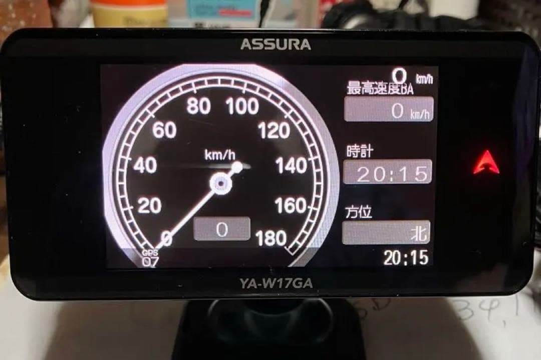 ASSURA YA-W17GA レーダー探知機本体【作動確認済み】