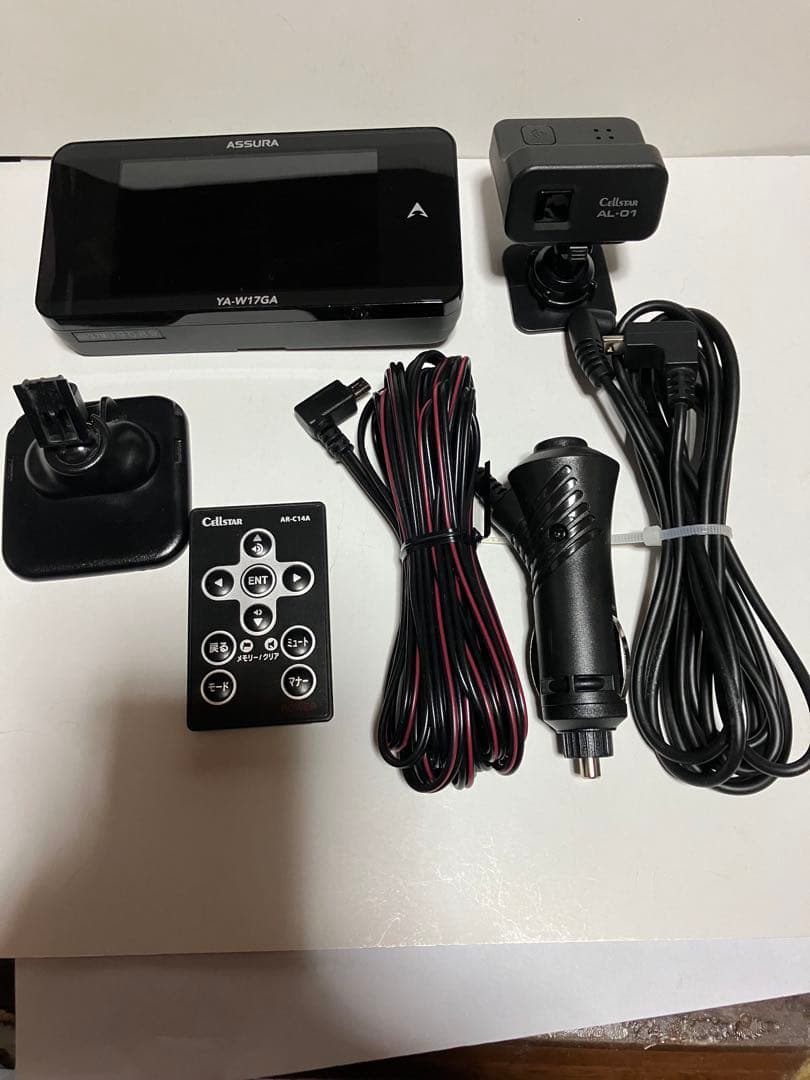 ASSURA YA-W17GA レーダー探知機本体【作動確認済み】