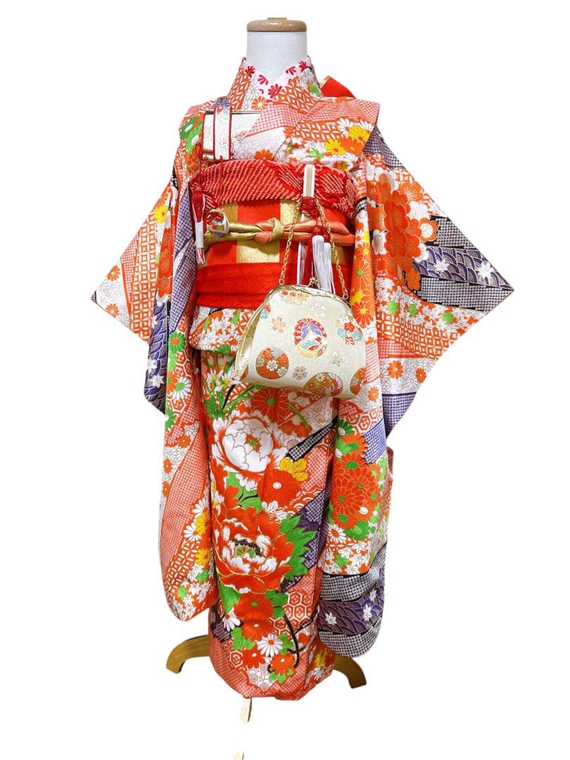 レトロ着物フルセット♡七五三　7歳　女の子　一式
