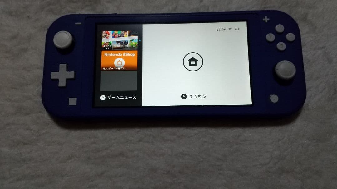 Nintendo Switch Lite ブルー 動作品
