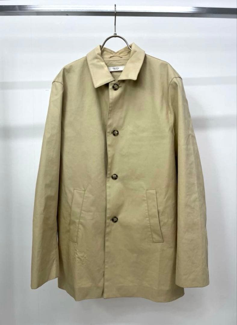 ジャケット・アウター 2000s prada archive balmacaan coat kakko