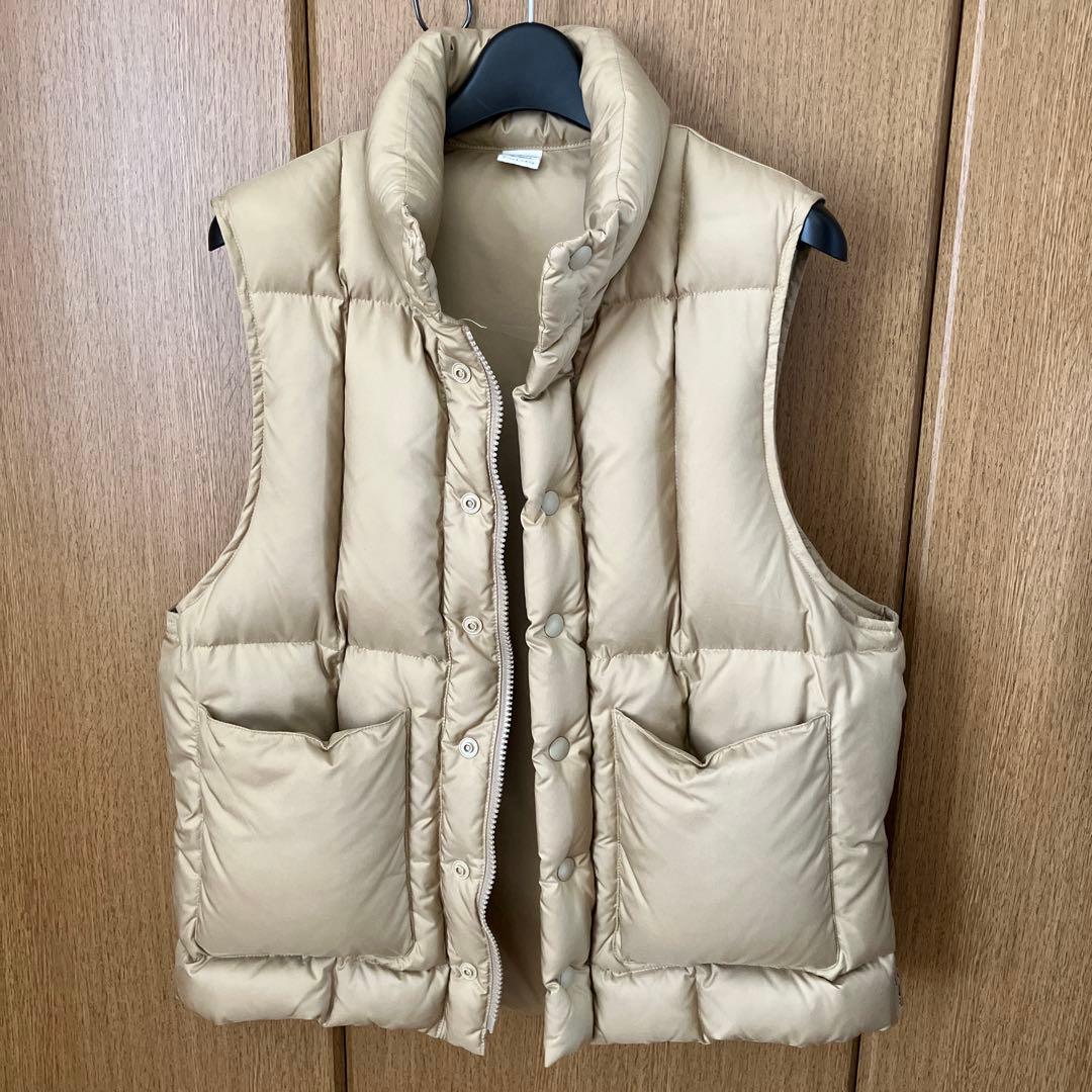ロンハーマン　ベージュ ダウンベスト　xs