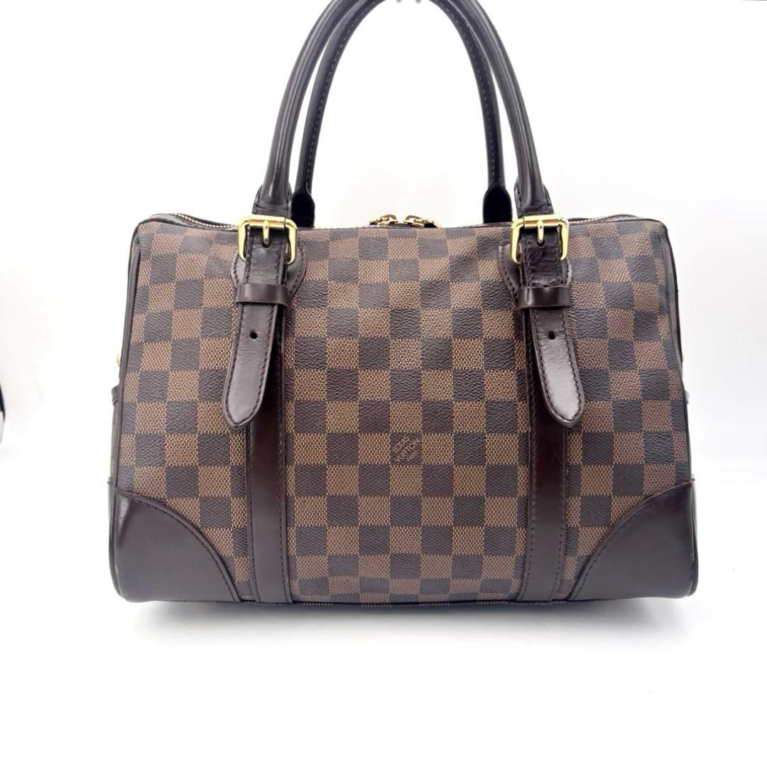ルイヴィトン N52000 ダミエ バークレー トートバッグ ショルダーバッグ