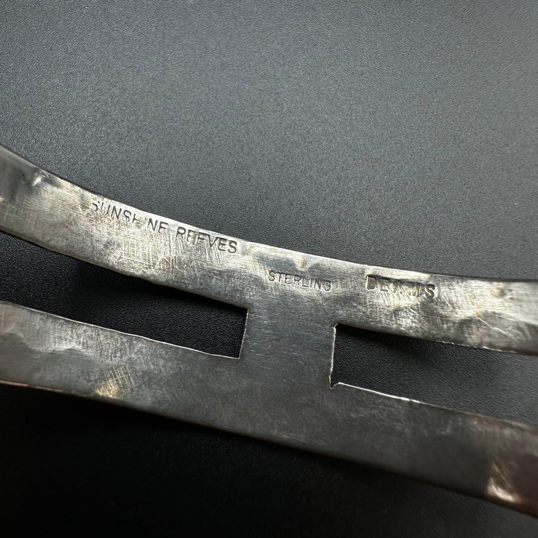 NAVAJO Sunshine Reeves H型 バングル 2.1cm幅