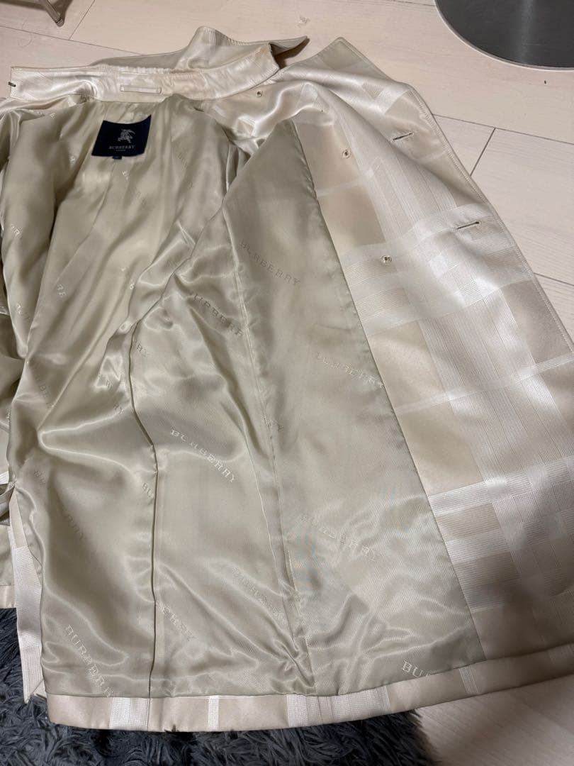 バーバリーロンドン/トレンチコート/金ボタン/希少サイズ44