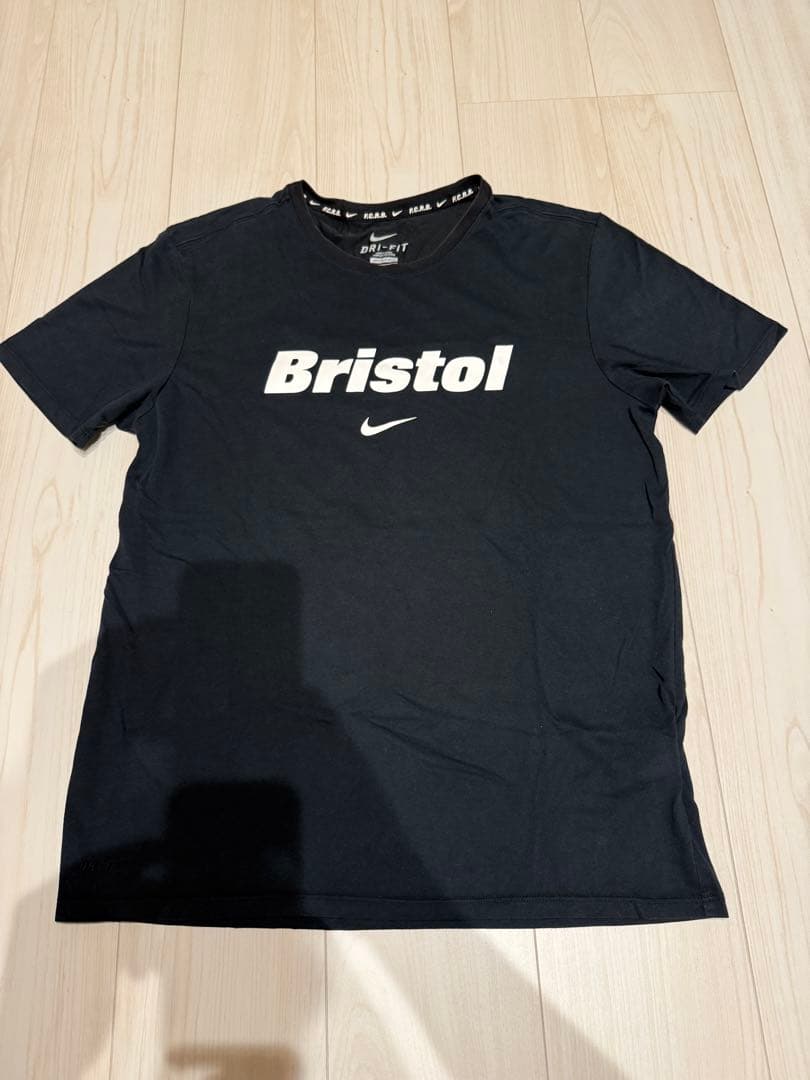 極美品 FCRB NIKE DRI-FIT TEE BLACK L