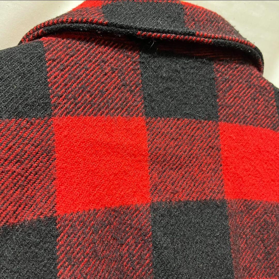 Schott ショット バッファローチェック ウールジャケット USA製