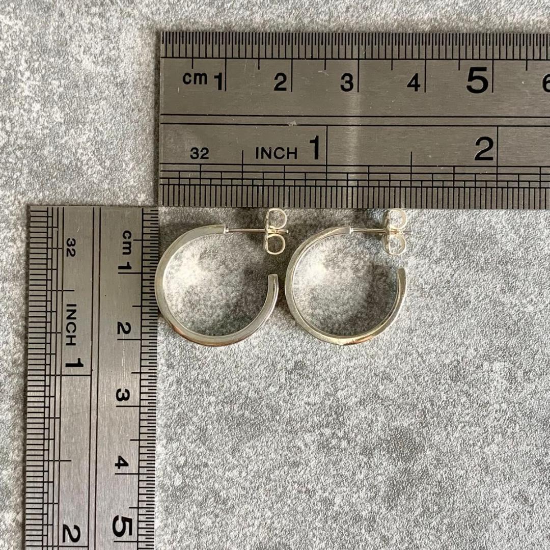 ティファニー 希少 アトラス フープ ピアス シルバー 925 OK1e