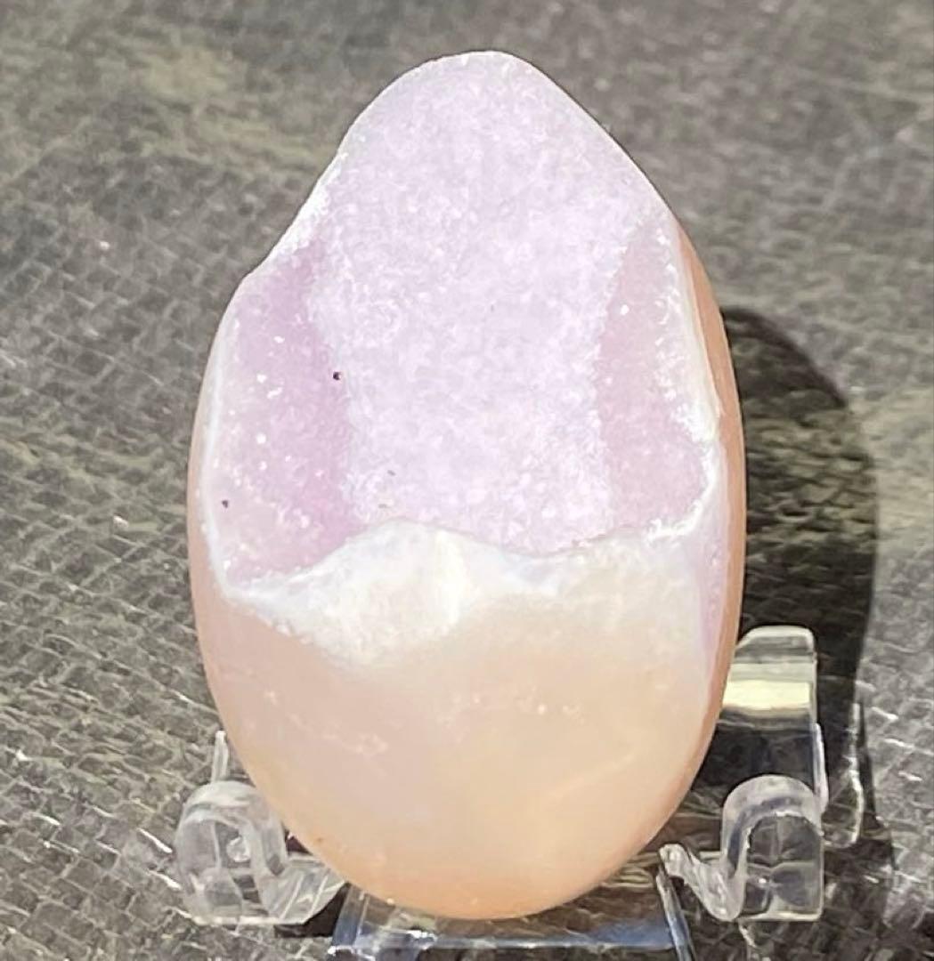 【恋愛運上昇】希少！ピンクアメジストシュガー⭐️卵型⭐️N116