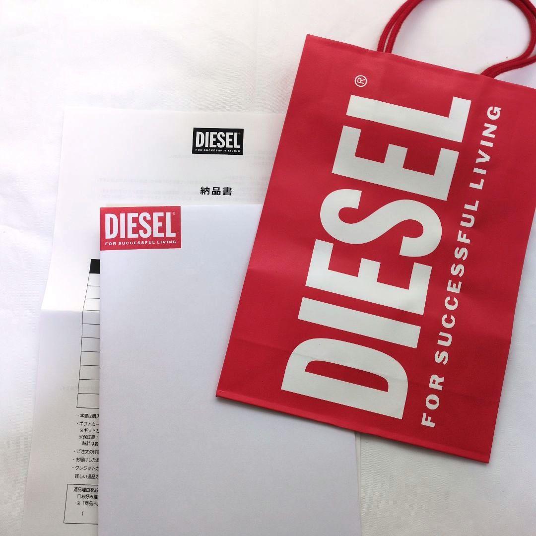 DIESELディーゼル新品未使用片耳用メンズピアスシルバー