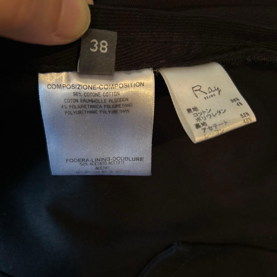 Alexander McQueen コットンフレア トレンチコート38ハンガー付