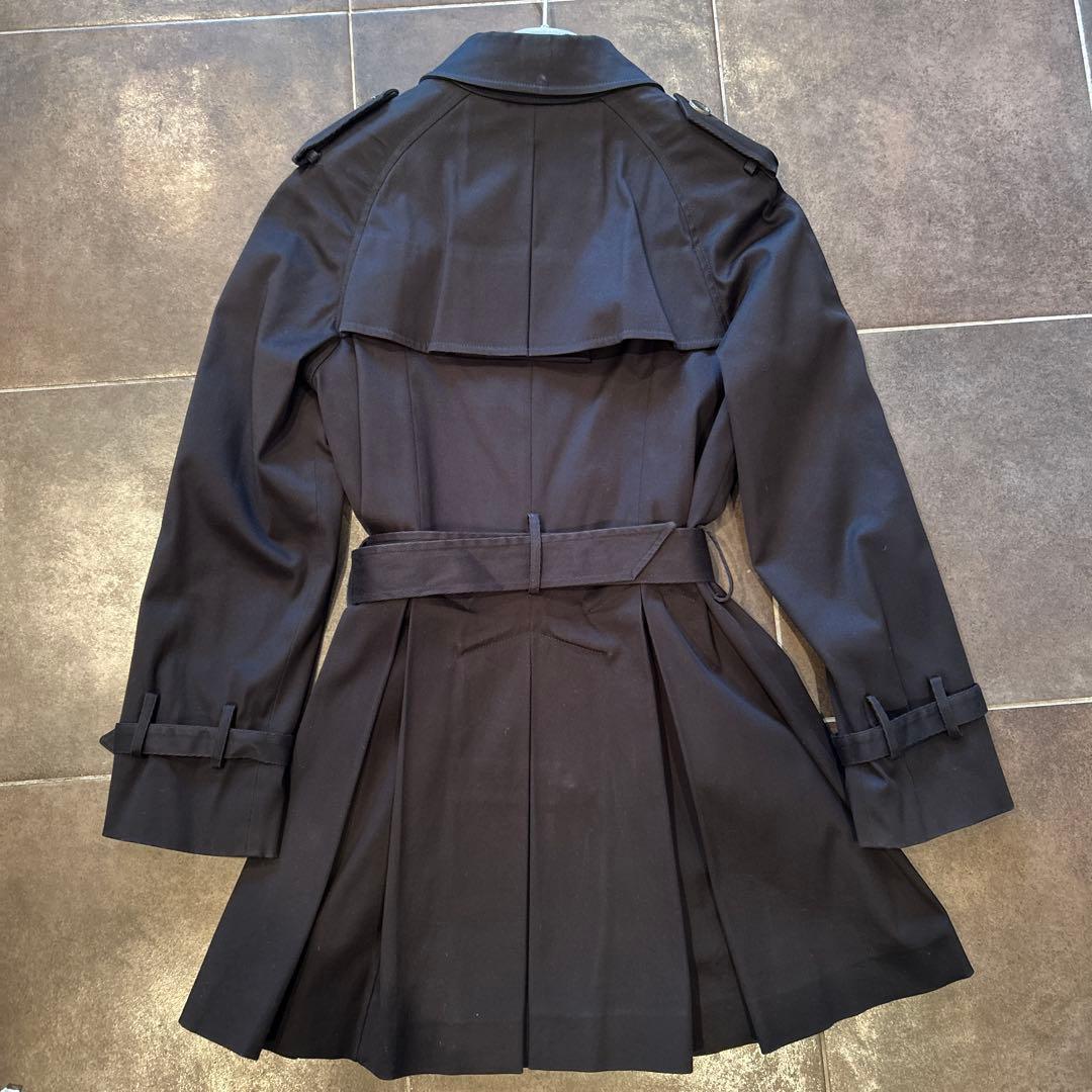Alexander McQueen コットンフレア トレンチコート38ハンガー付