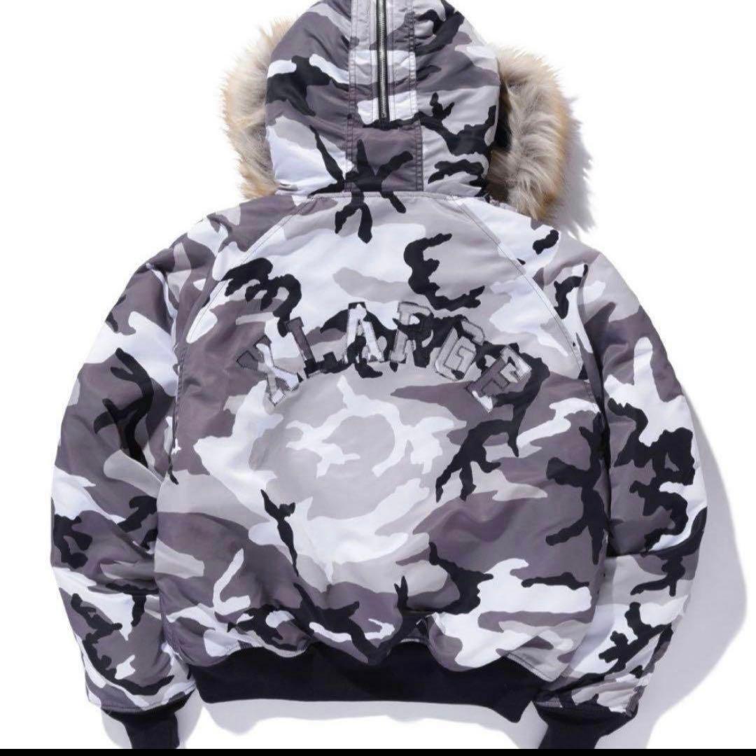 ALPHA×XLARGE N-2B フライトジャケット