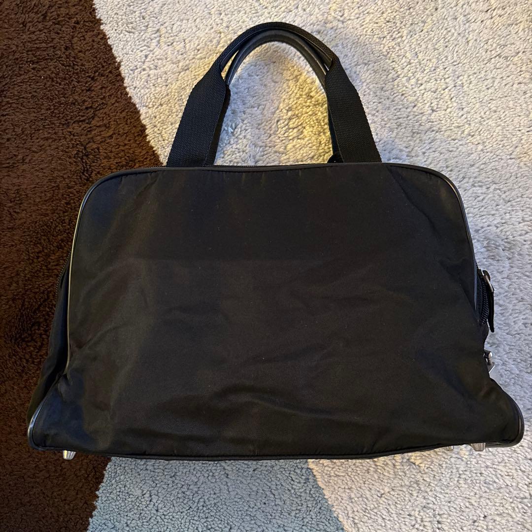 PRADA プラダ ナイロン ハンドバッグ 黒 正規品 三角ロゴ