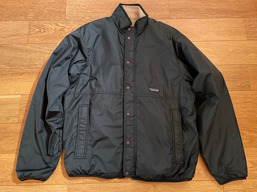 【美品】パタゴニア グリセードカーディガン グリーン×ベージュ Lサイズ