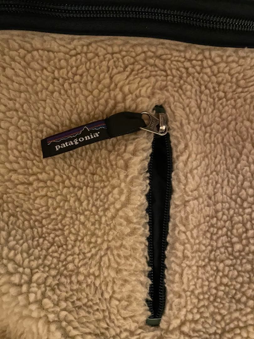 【美品】パタゴニア グリセードカーディガン グリーン×ベージュ Lサイズ