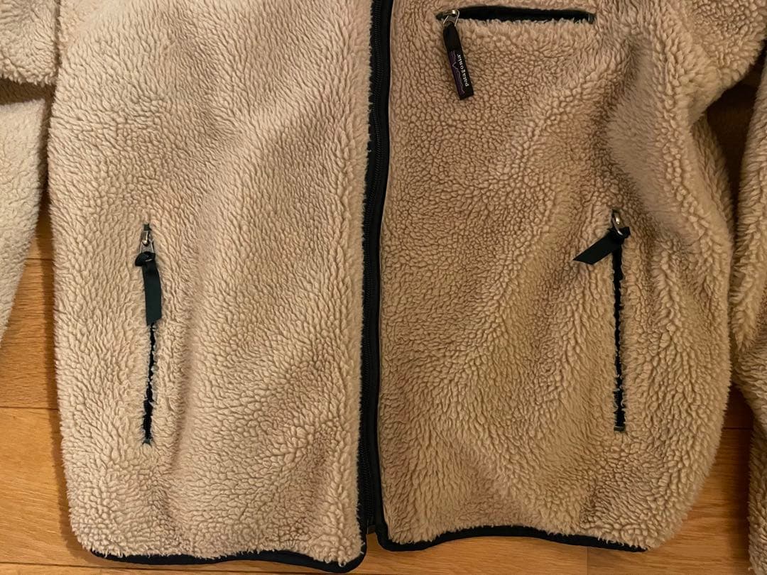 【美品】パタゴニア グリセードカーディガン グリーン×ベージュ Lサイズ