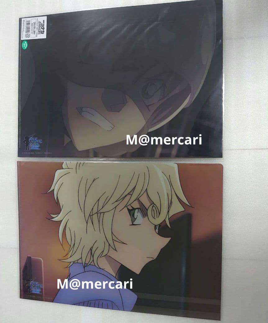 名探偵コナン 赤井秀一 緋色の弾丸 場面写 クリアファイル 8枚セット