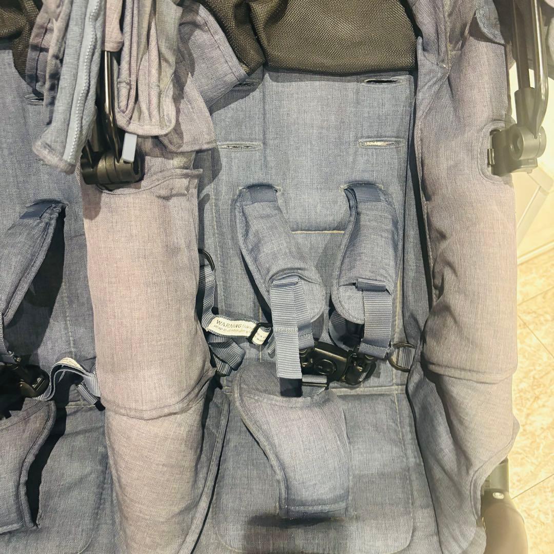 AirBuggy エアバギー ココダブル フロムバース ベビーカー アースブルー