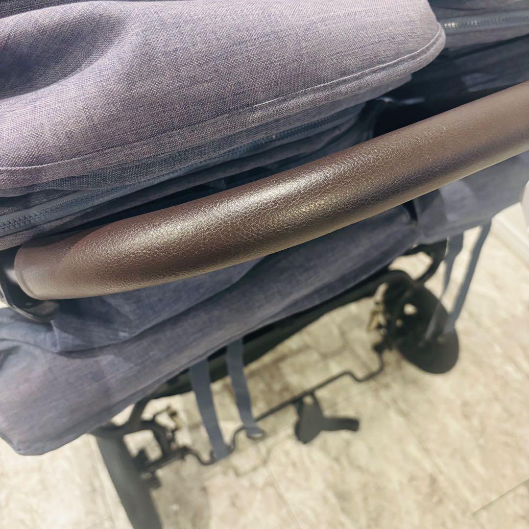 AirBuggy エアバギー ココダブル フロムバース ベビーカー アースブルー