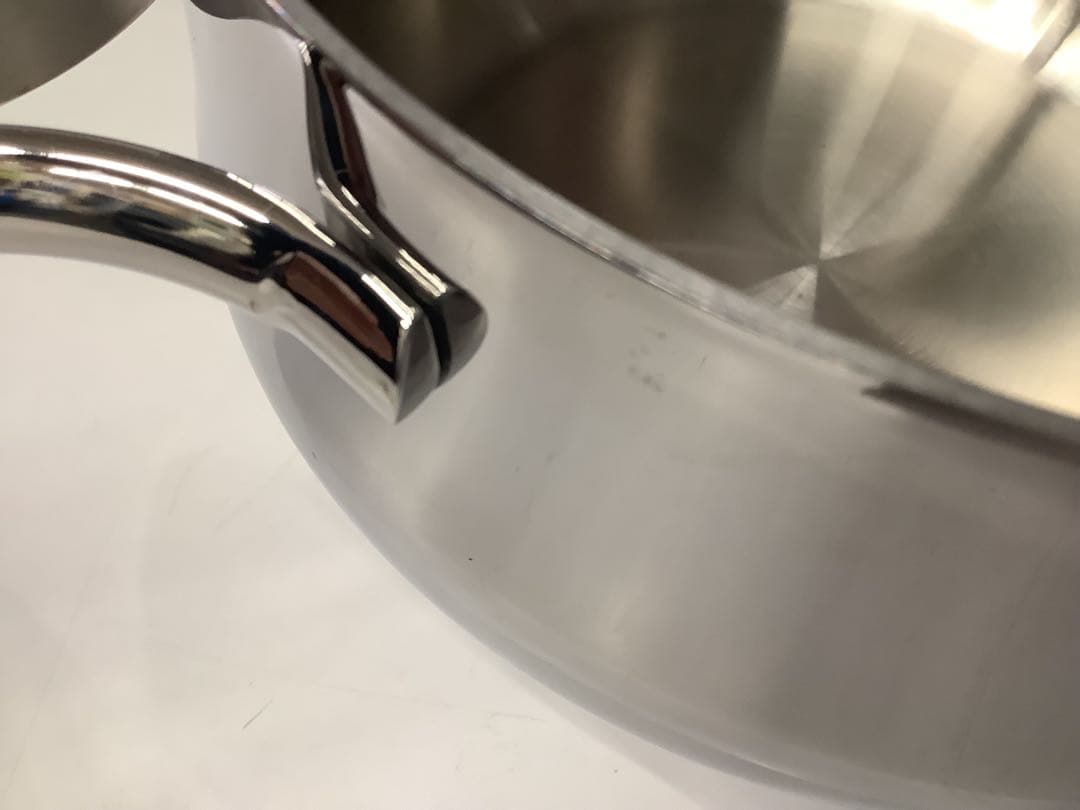 ヨシノクラフト　ステンレス片手鍋16cm