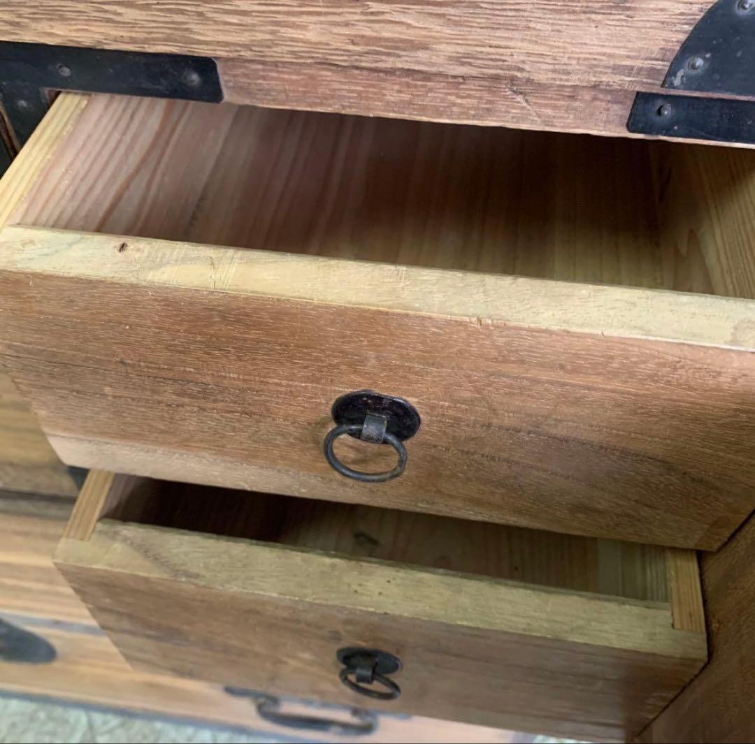 古民具　桐和箪笥　二分割式　アンティーク