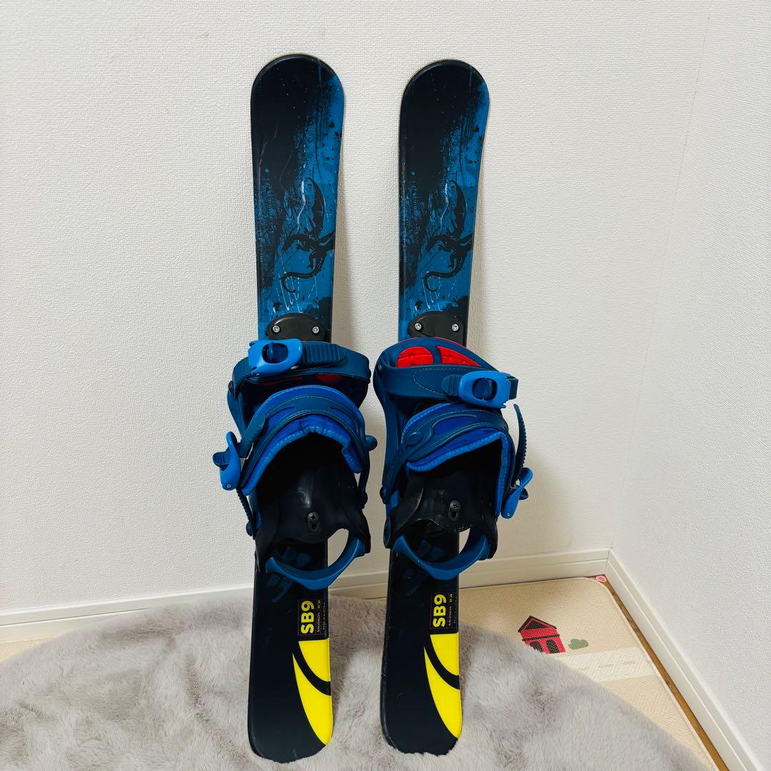salomon sb9 スノーボード　ショートスキー　ファンスキー　ビンディング