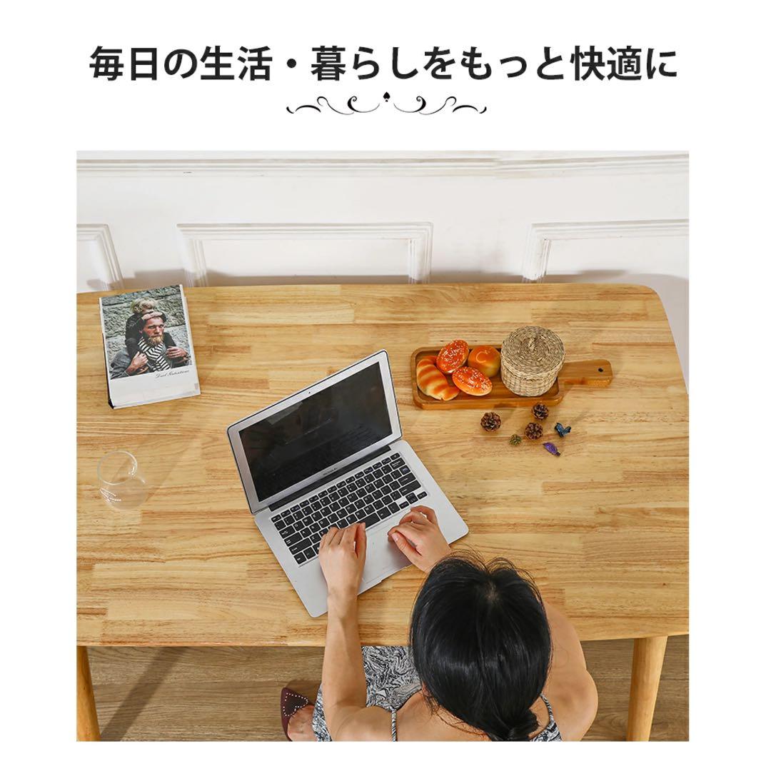 L03 ダイニングテーブル オック無垢 ラバーウッド 木製 カフェテーブル