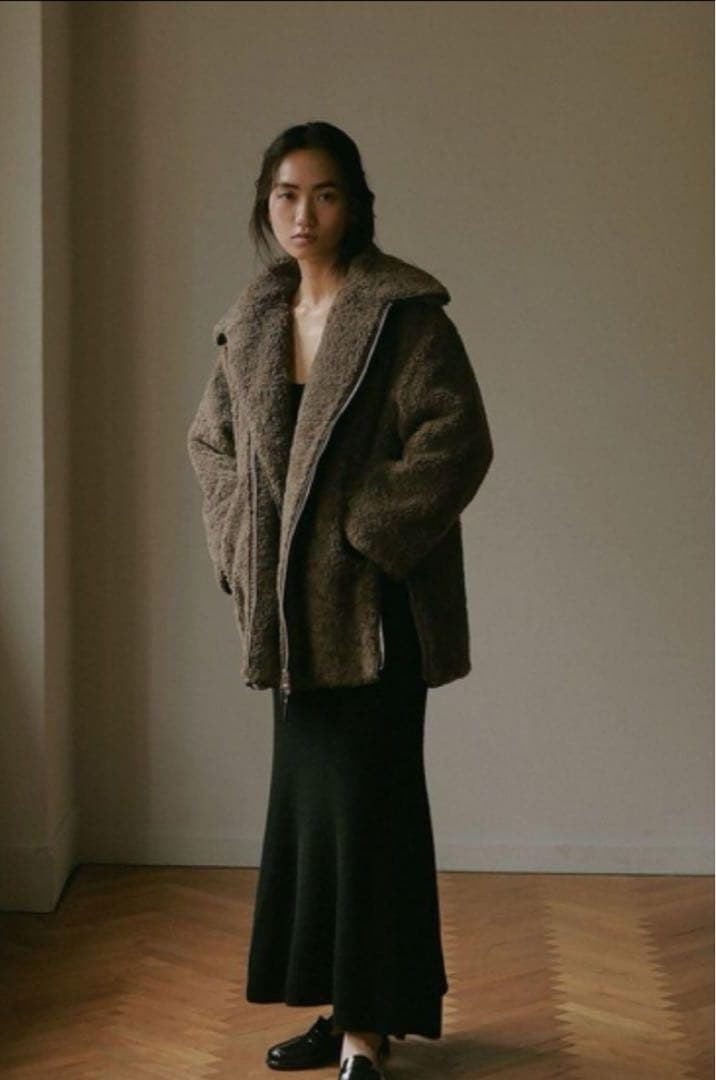 CASA FLINE | カーサフライン ステンカラーボアリバーシブルJKコート